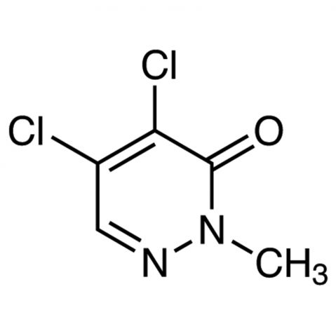 4,5-Dichloro-2-methyl-3(2H)-pyridazinone Chemische Struktur