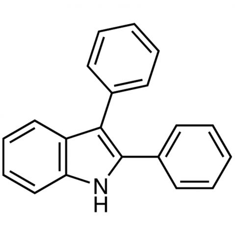 2,3-Diphenyl-1H-indole Chemical Structure