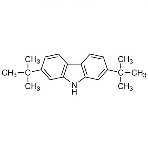 2,7-Di-tert-butyl-9H-carbazole Chemische Struktur