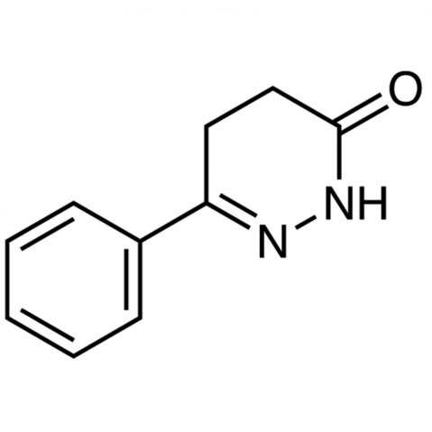 4,5-Dihydro-6-phenyl-3(2H)-pyridazinone Chemical Structure