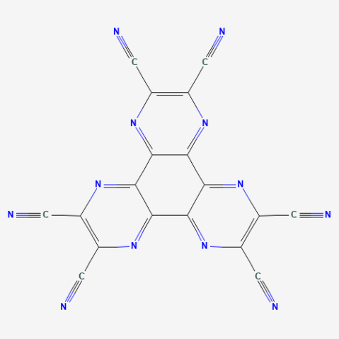 Dipyrazino[2,3-f:2′,3′-h]quinoxaline-2,3,6,7,10,11-hexacarbonitrile Chemical Structure