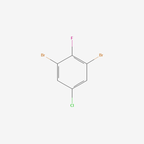 1,3-Dibromo-5-chloro-2-fluorobenzene التركيب الكيميائي