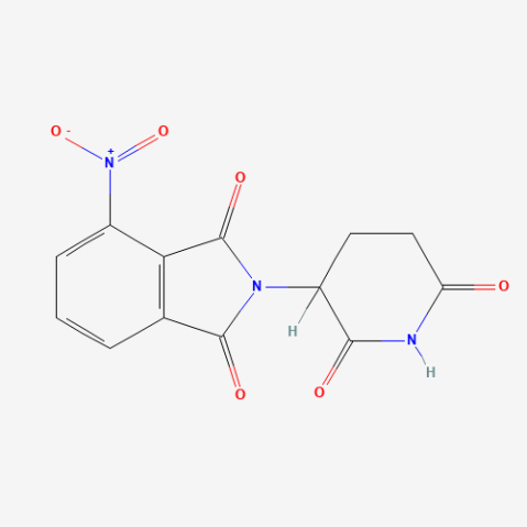 2-(2,6-Dioxopiperidin-3-yl)-4-nitroisoindoline-1,3-dione Chemical Structure