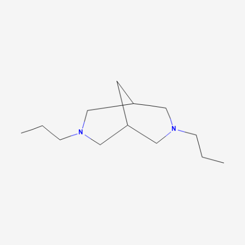 3,7-Dipropyl-3,7-diazabicyclo[3.3.1]nonane Chemical Structure