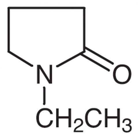 1-Ethyl-2-pyrrolidinone التركيب الكيميائي