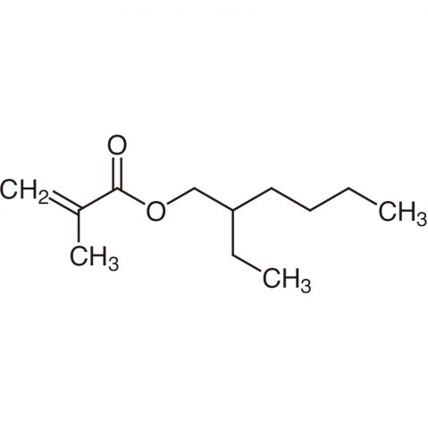 2-Ethylhexyl methacrylate 化学構造