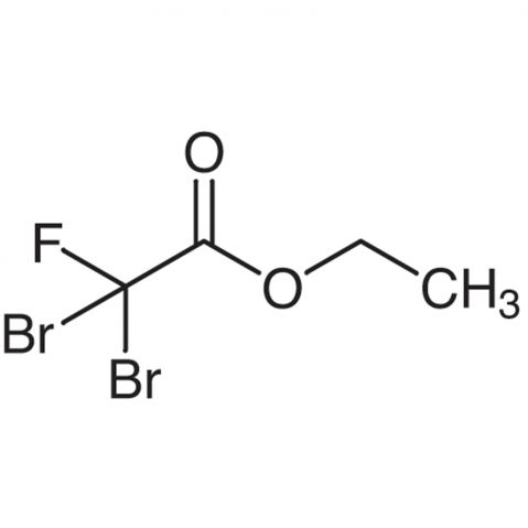 Ethyl dibromofluoroacetate Chemische Struktur