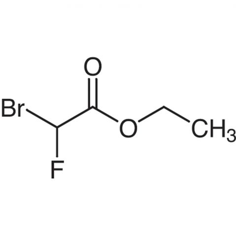 Ethyl bromofluoroacetate Chemische Struktur