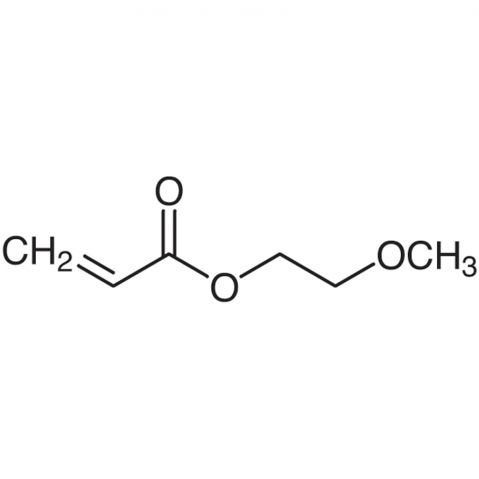 Ethylene glycol methyl ether acrylate Chemische Struktur