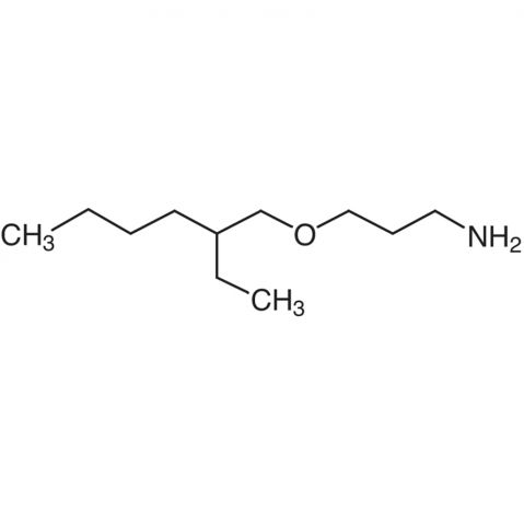 2-ethylhexyloxypropylamine التركيب الكيميائي