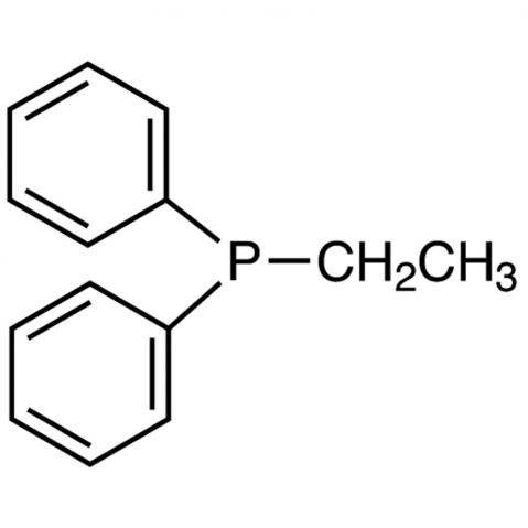 Ethyldiphenylphosphine Chemische Struktur