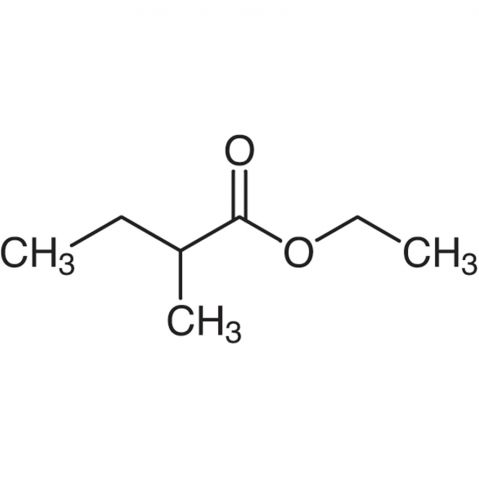 Ethyl 2-methylbutyrate Chemical Structure