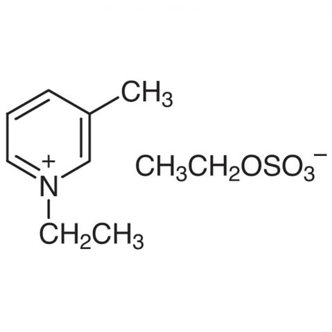 1-Ethyl-3-methylpyridinium Ethyl Sulfate 化学構造