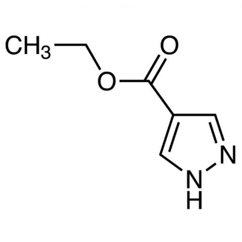 Ethyl 4-pyrazolecarboxylate 化学構造