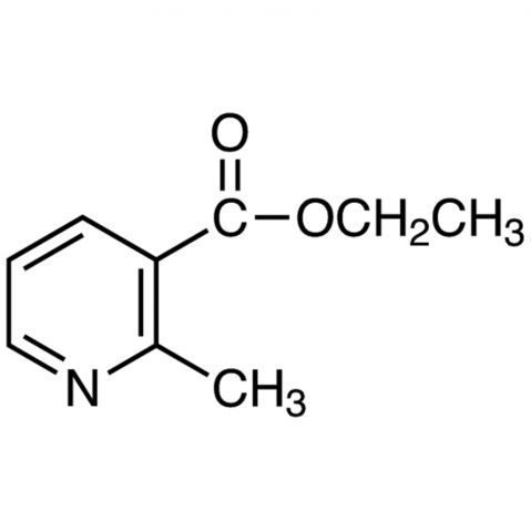 Ethyl 2-Methylnicotinate Chemical Structure