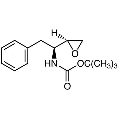 (2S,3S)-1,2-Epoxy-3-(Boc-amino)-4-phenylbutane Chemical Structure