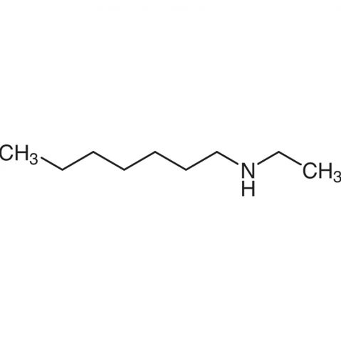 N-Ethylheptylamine التركيب الكيميائي