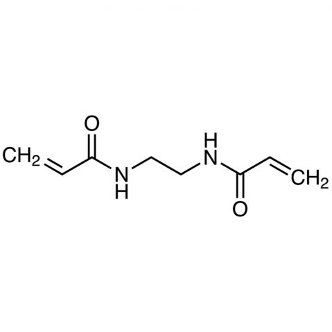 N,N′-Ethylenebis(acrylamide) 化学構造