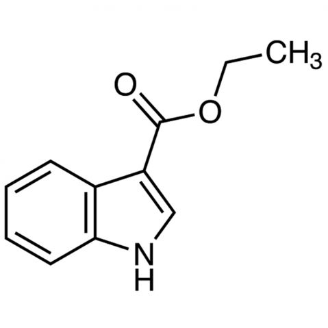 Ethyl indole-3-carboxylate التركيب الكيميائي