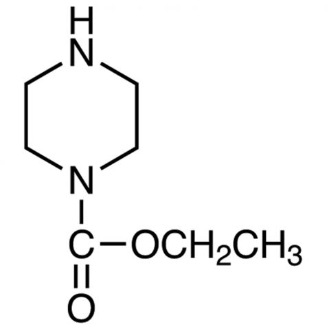 Ethyl 1-piperazinecarboxylate Chemical Structure