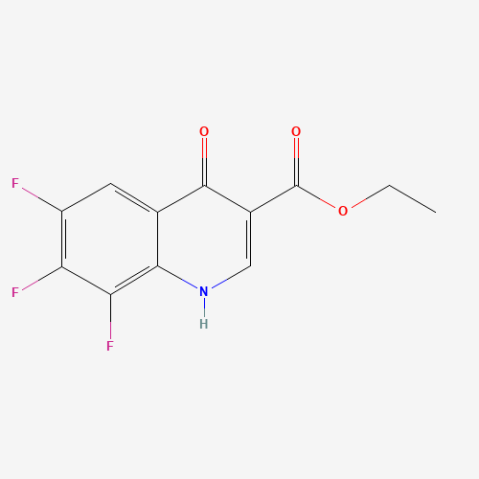 ethyl 6，7，8-trifluoro-4-oxo-1，4-dihydroquinoline-3-carboxylate التركيب الكيميائي