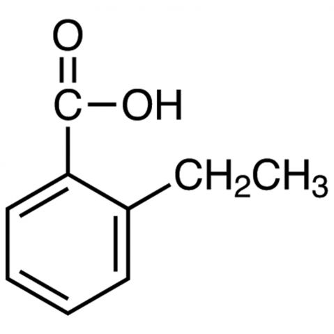 2-Ethylbenzoic acid التركيب الكيميائي