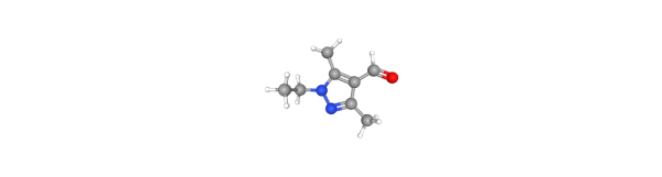 1-Ethyl-3,5-Dimethyl-1H-pyrazole-4-carbaldehyde Chemical Structure