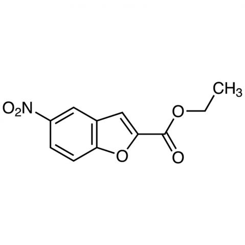 Ethyl 5-nitrobenzofuran-2-carboxylate Chemical Structure