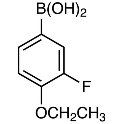 4-Ethoxy-3-fluorophenylboronic Acid (contains varying amounts of Anhydride) Chemical Structure