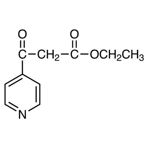 Ethyl isonicotinylacetate Chemische Struktur