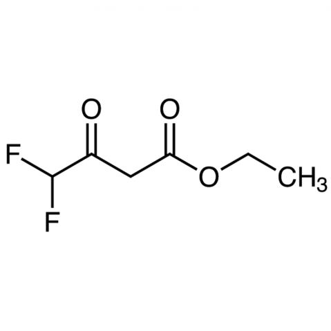 Ethyl 4,4-difluoroacetoacetate Chemical Structure