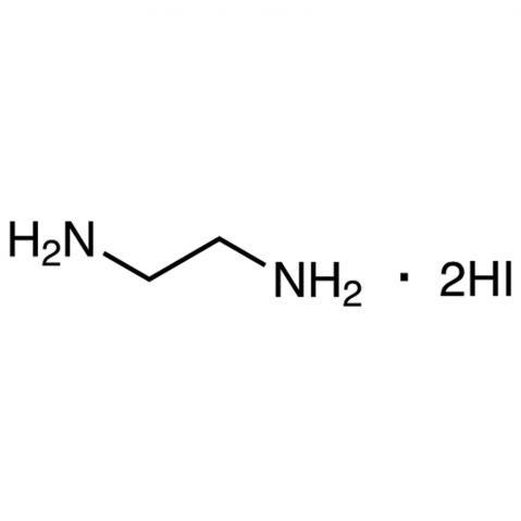 ethylenediamine dihydroiodide 化学構造