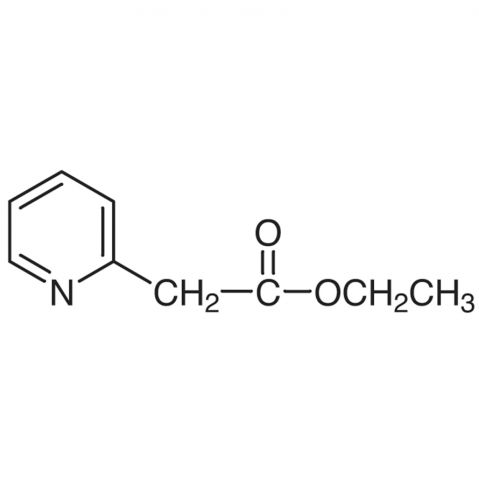 Ethyl 2-pyridylacetate Chemical Structure