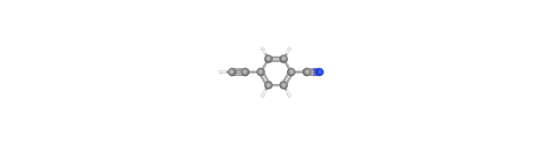 4-Ethynylbenzonitrile التركيب الكيميائي