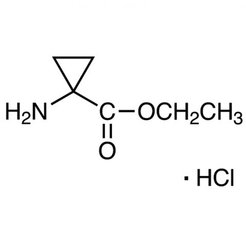 Ethyl 1-Aminocyclopropanecarboxylate Hydrochloride Chemical Structure