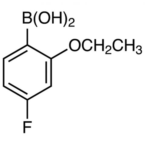 2-Ethoxy-4-fluorophenylboronic acid(Contains varying amounts of anhydride) Chemical Structure