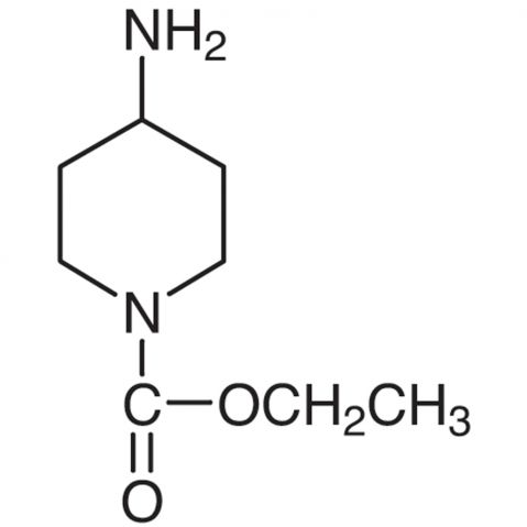 Ethyl 4-amino-1-piperidinecarboxylate Chemical Structure