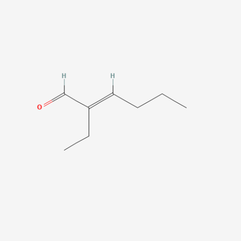 2-Ethyl-2-hexenal (cis- and trans- mixture) Chemical Structure