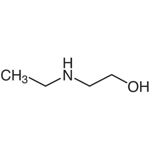 2-(Ethylamino)ethanol Chemische Struktur