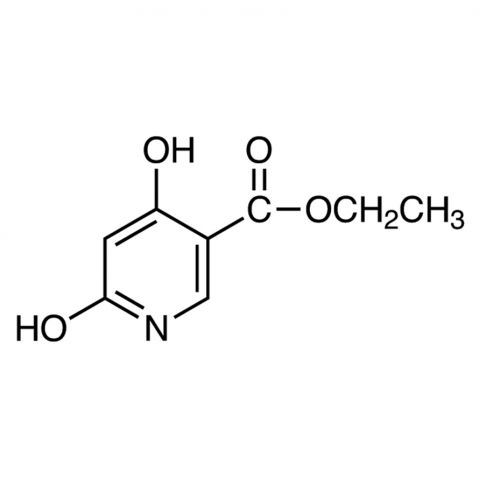 Ethyl 4,6-Dihydroxynicotinate Chemical Structure