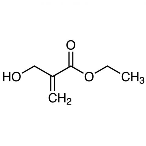 Ethyl 2-(Hydroxymethyl)acrylate (stabilized with HQ) Chemische Struktur