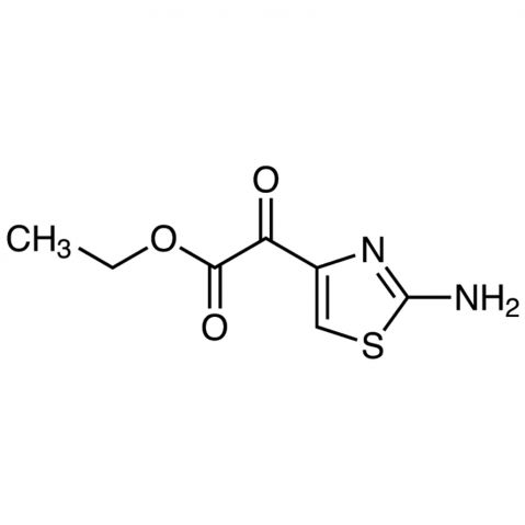 Ethyl 2-(2-Amino-4-thiazolyl)-2-oxoacetate Chemical Structure