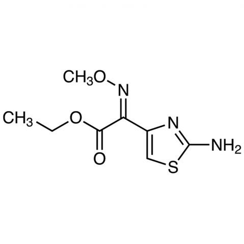 Ethyl (Z)-2-(2-Amino-4-thiazolyl)-2-(methoxyimino)acetate Chemical Structure