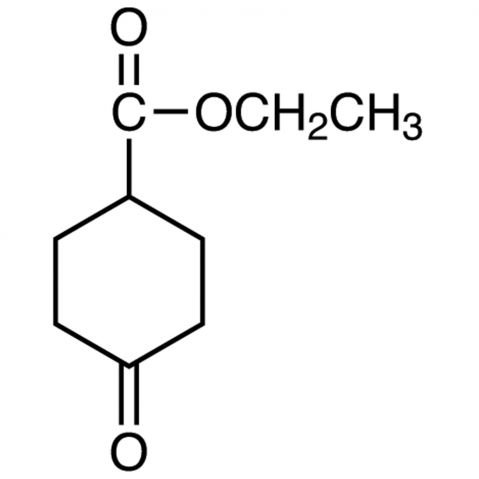 Ethyl 4-Oxocyclohexanecarboxylate Chemical Structure