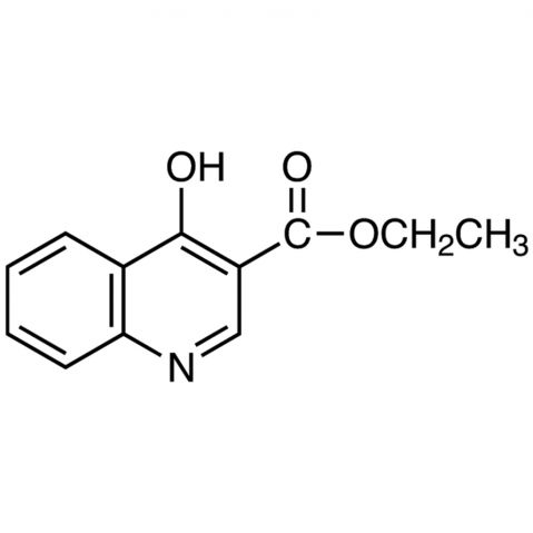 Ethyl 4-Hydroxyquinoline-3-carboxylate Chemical Structure