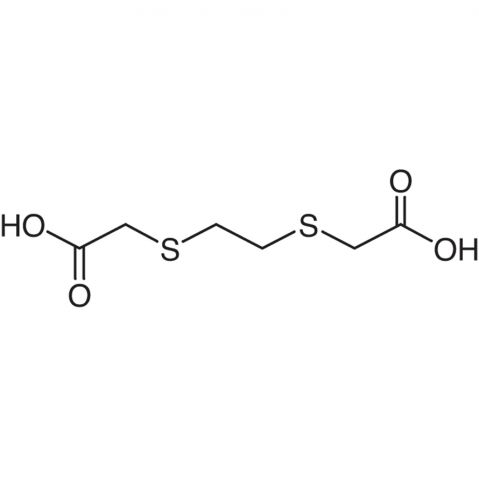 (Ethylenedithio)diacetic Acid Chemical Structure