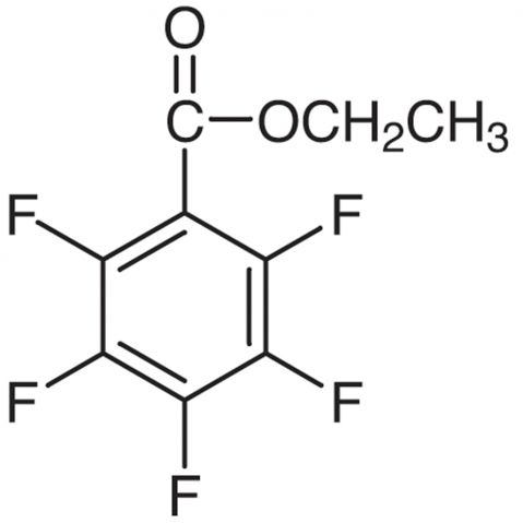 Ethyl Pentafluorobenzoate Chemische Struktur