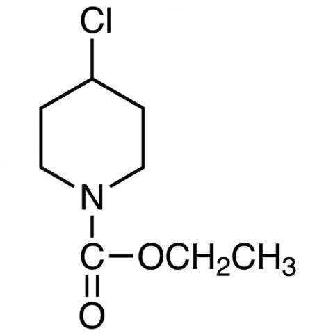 Ethyl 4-Chloro-1-piperidinecarboxylate Chemical Structure