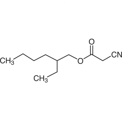 2-Ethylhexyl Cyanoacetate Chemical Structure