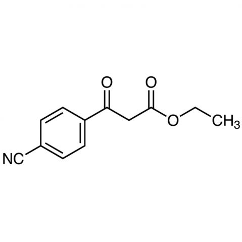 Ethyl 3-(4-Cyanophenyl)-3-oxopropionate Chemical Structure